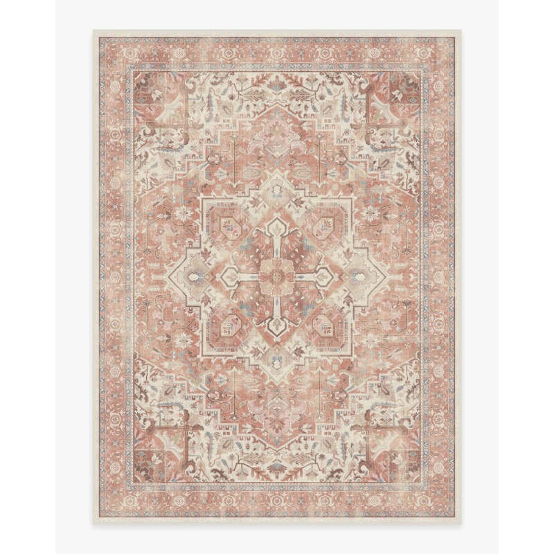 Retro Gaming Rug - Royal Rose Pink karpet tradisional kamar
