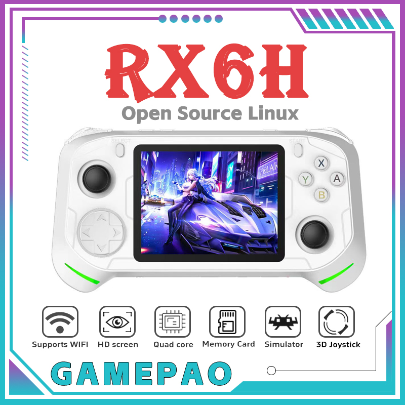 Retro Gaming Images - Konsol Video Game Genggam Retro RX6H