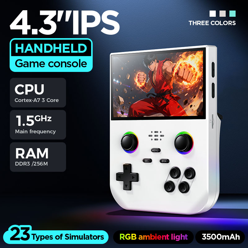 Retro Gaming Devices - Perangkat Game Portabel Linux 4,3 inci,
