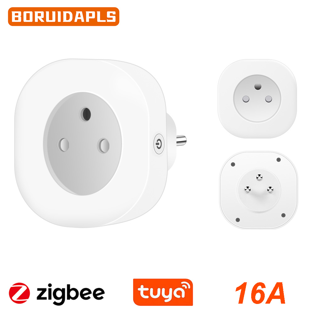 Crt Monitor Stand - BORUIDAPLS Tuya Zigbee Smart Socket EU/FR/Israel/Brazil/Swiss