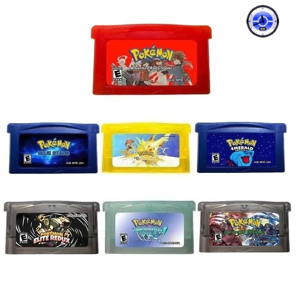 Rom Cartridge Flash - Kartrid Game Bahasa Inggris RTC Pokémon