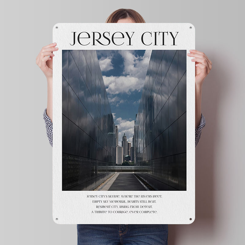 Retro Gaming Jersey - Poster Kota Jersey, Papan Logam Vintage