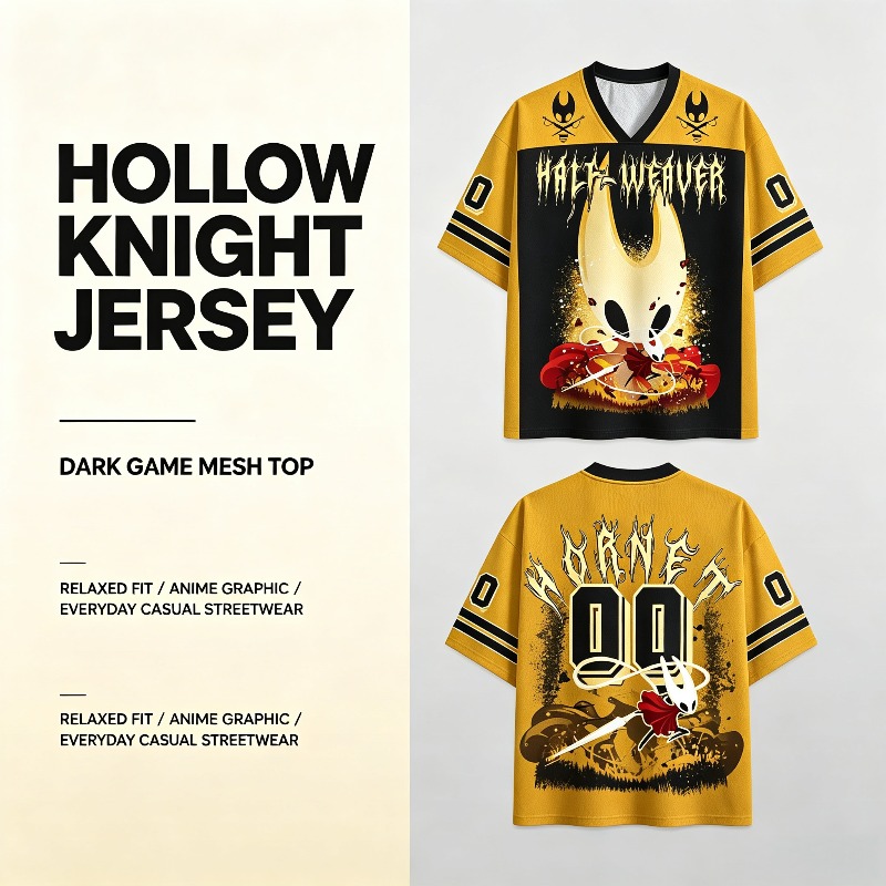 Retro Gaming Jersey - Jersey Sepak Bola Fantasi “Half Weaver”