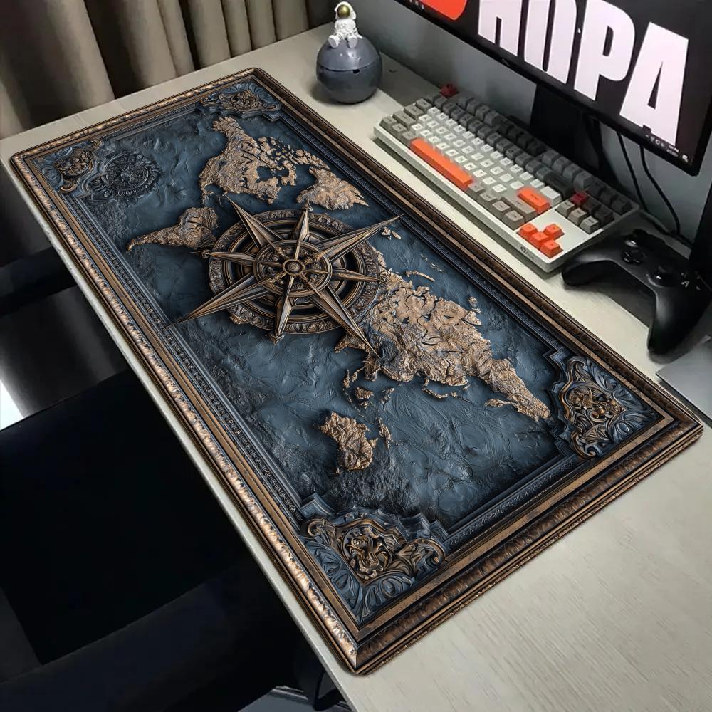 Retro Gaming Rug - Alas Mouse dan Peta Retro dengan