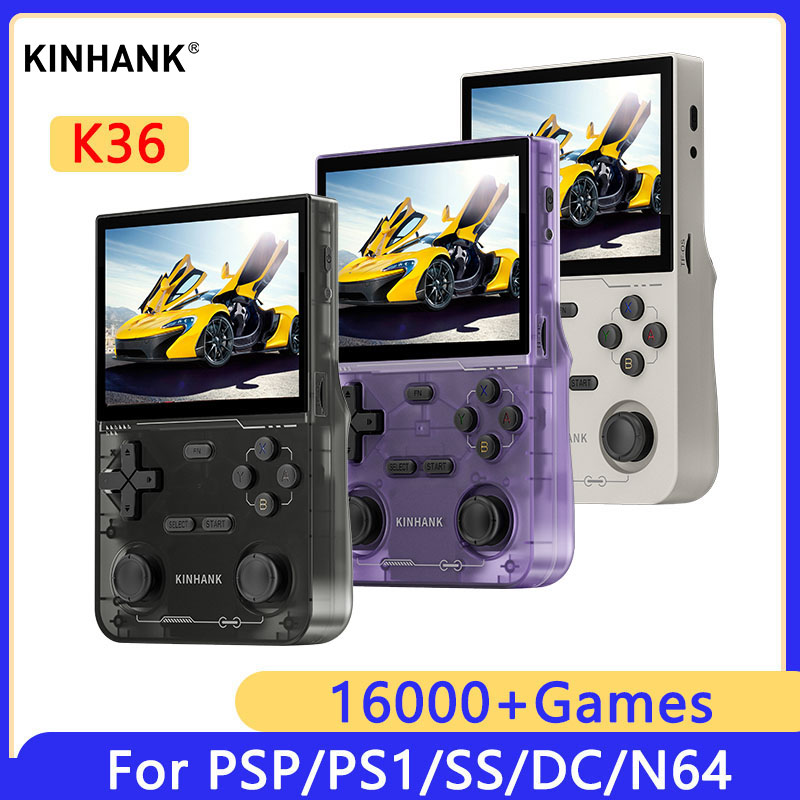 Retro Gaming Images - KINHANK K36 konsol Video Game genggam
