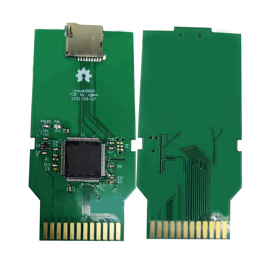 Retro Gaming Setup - Flashcard 2600 Atari 4 Bit Superior