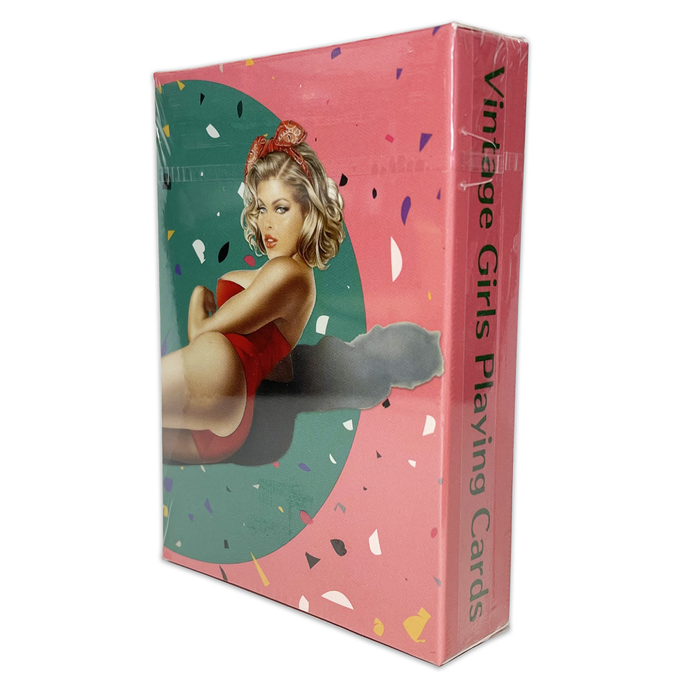 Retro Game Card - Bikini wanita cantik seksi Retro Amerika