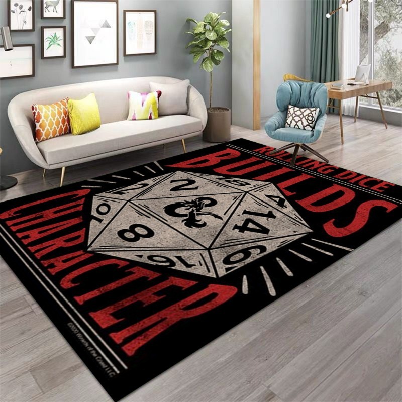 Karpet Lantai Besar Anti Selip - Retro Gaming Rug ulasan dan harga