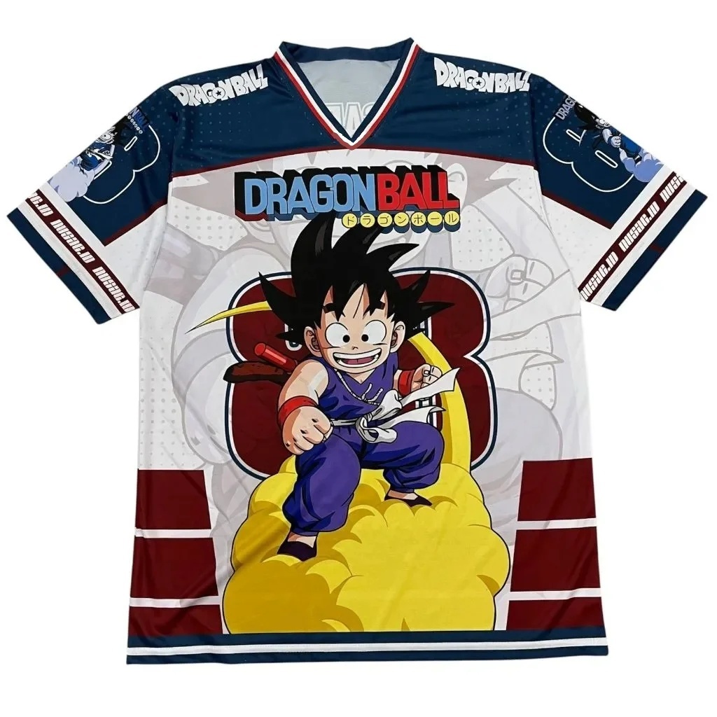 Jersey V-Neck Gaming Retro Dra - Retro Gaming Jersey ulasan dan harga