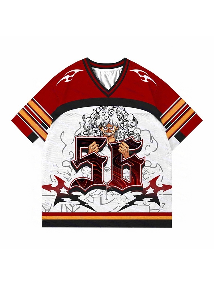 Jersey V-Neck Gaming Retro Dra - Retro Gaming Jersey ulasan dan harga