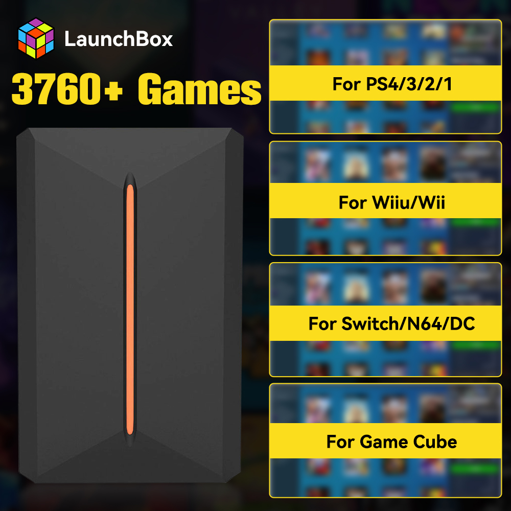 Launchbox OS Gaming Retro HDD  - Retro Gaming Emulator Pc ulasan dan harga