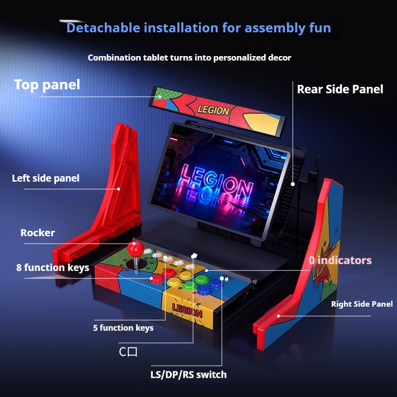 Legion Y700 Tablet Gaming, Doc - Retro Gaming Emulator Pc ulasan dan harga
