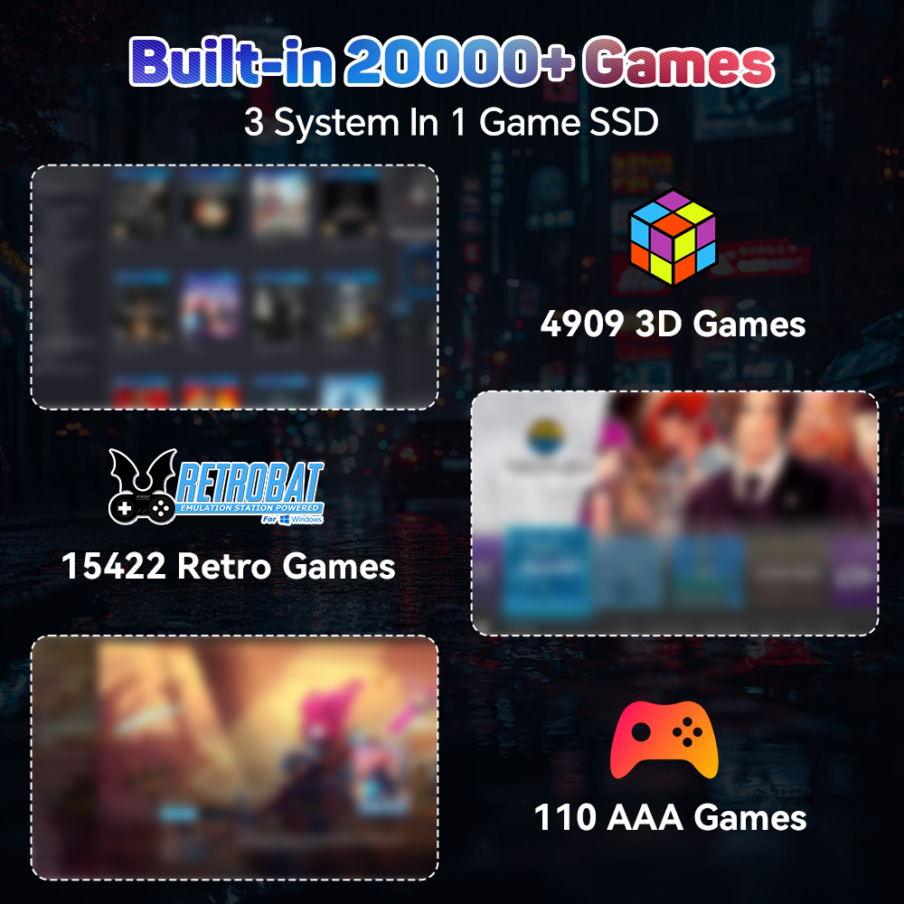 Hard Drive Emulasi Game 2TB de - Retro Gaming Emulator Pc ulasan dan harga