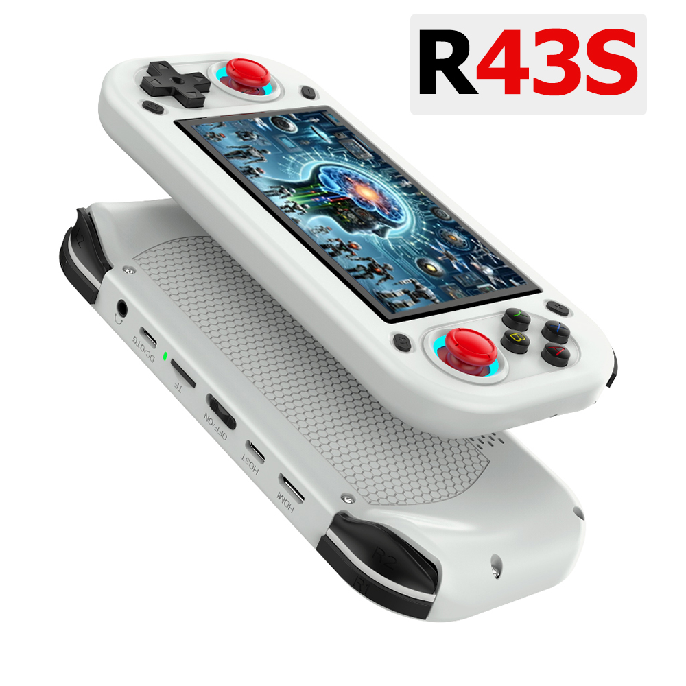 R43S Konsol Video Game Genggam - Retro Gaming Upscaler ulasan dan harga