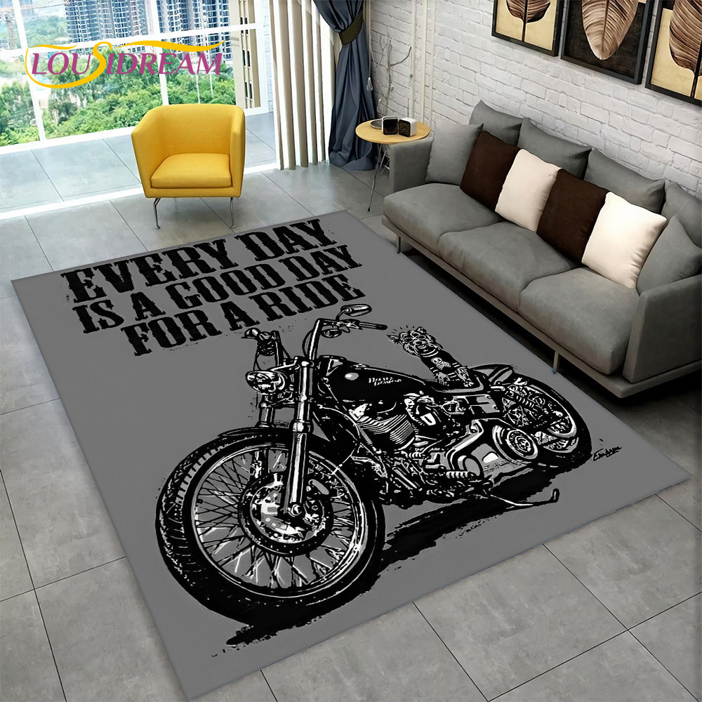 3D Retro Antik Motor Luas Karp - Retro Gaming Rug ulasan dan harga
