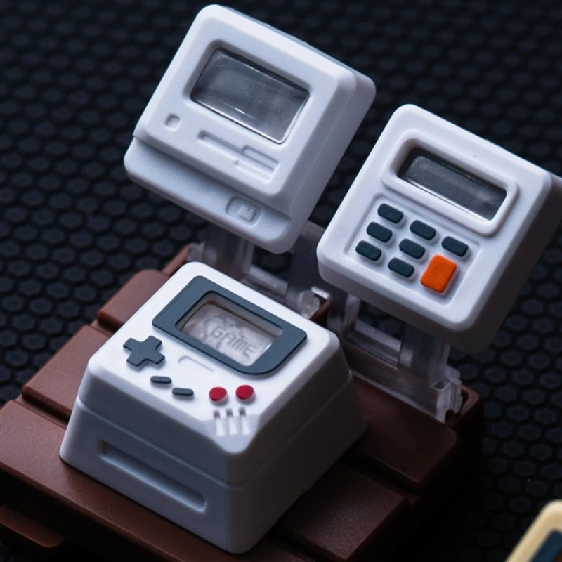 K-04 Set Keycap Retro Transpar - Retro Gaming Setup ulasan dan harga