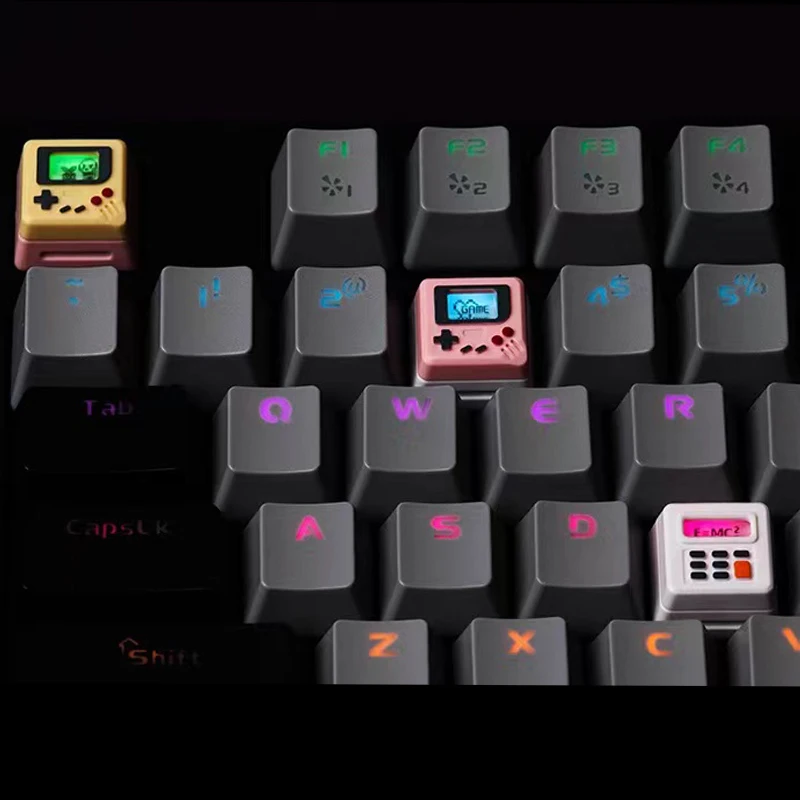 K-04 Set Keycap Retro Transpar - Retro Gaming Setup ulasan dan harga