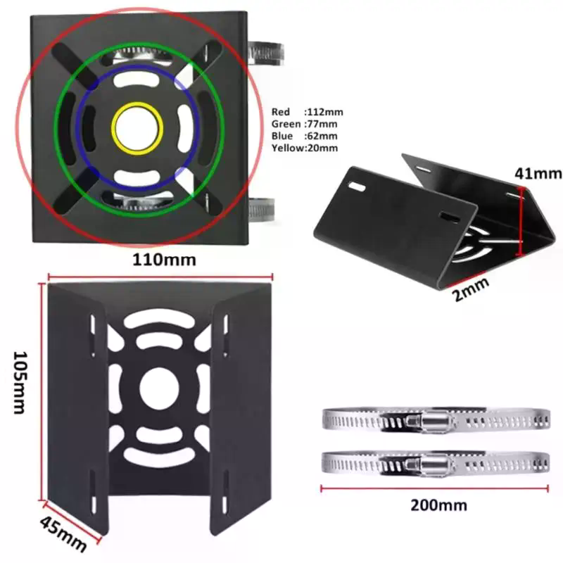 1 Set Braket Penyangga Tiang U - Crt Monitor Stand ulasan dan harga