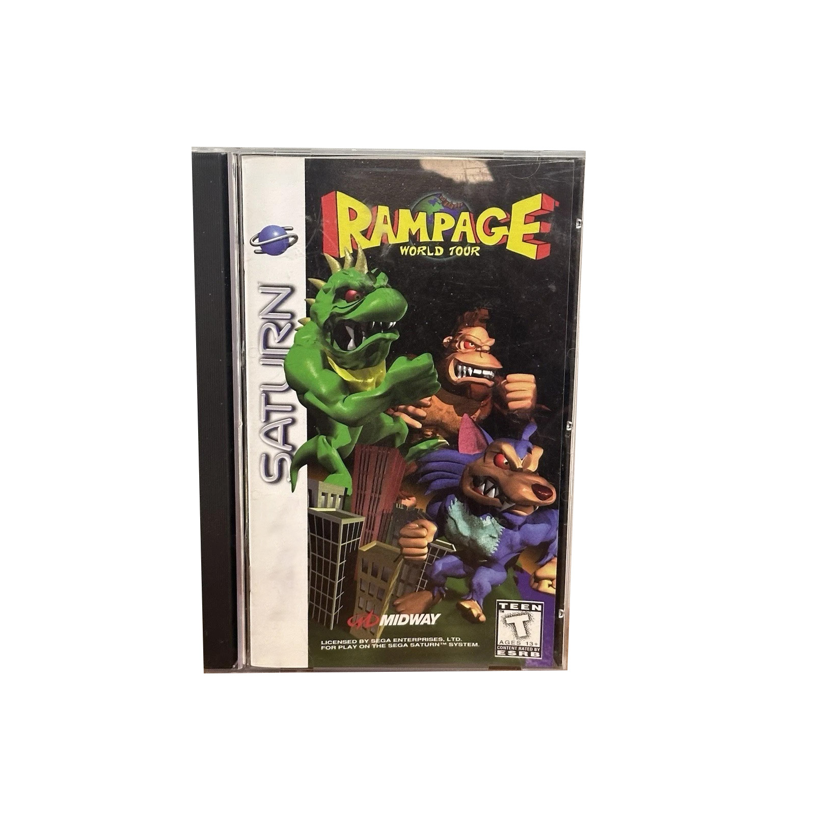 Saturn Copy Disc Game Rampage  - Retro Gaming Setup ulasan dan harga