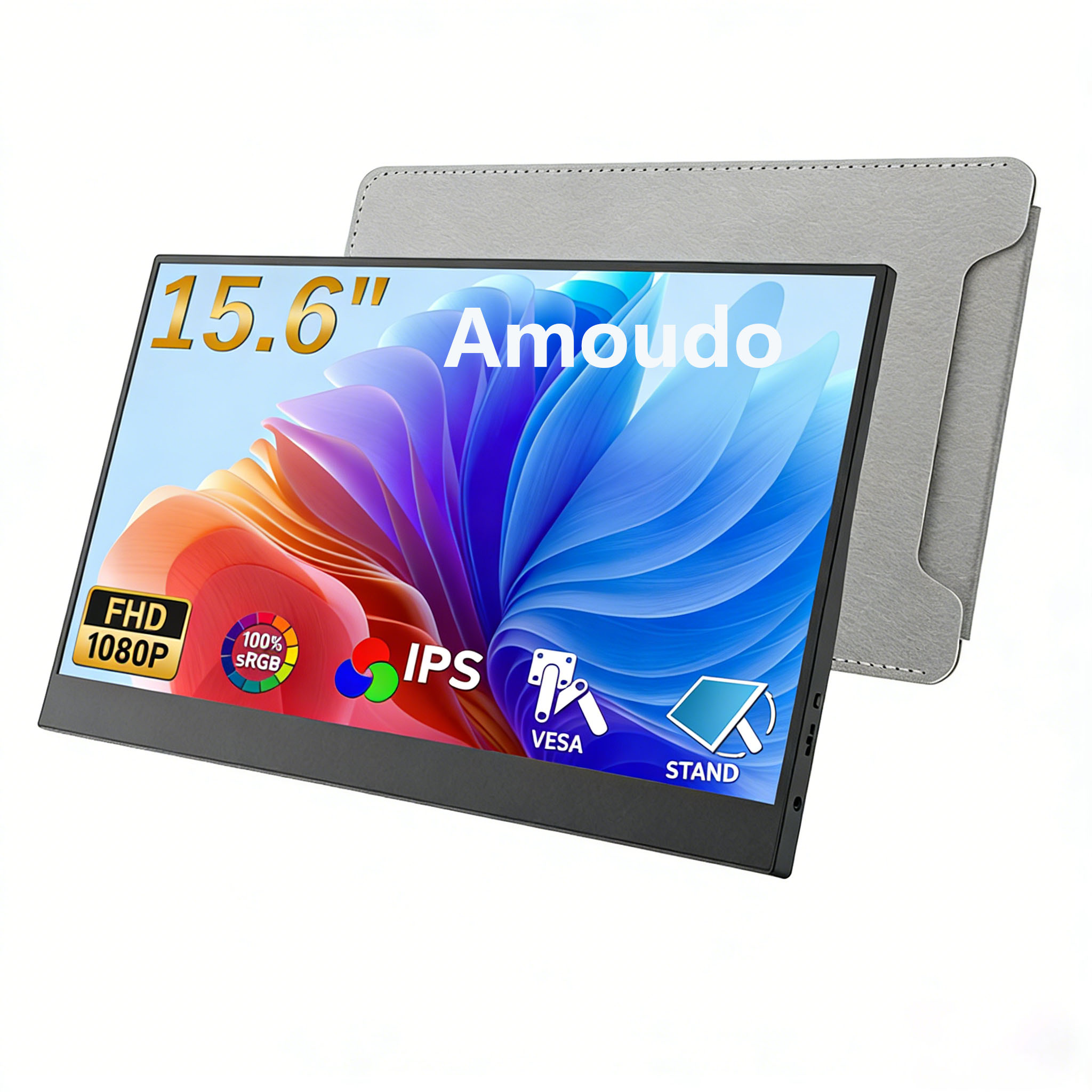 Amoudo Monitor Portabel 15.6 I - Crt Monitor Stand ulasan dan harga