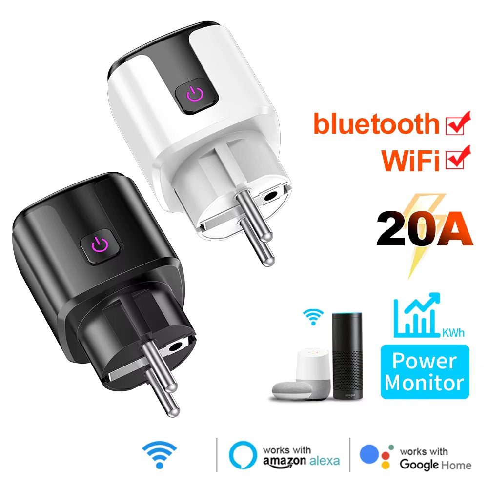 Smart Life WiFi 20A EU Plug De - Crt Monitor Stand ulasan dan harga