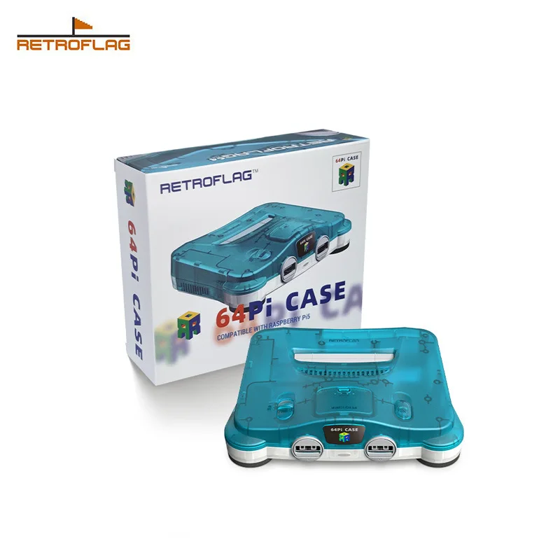 Casing Retroflag 64Pi untuk Ra - Retro Gaming Raspberry Pi 5 ulasan dan harga