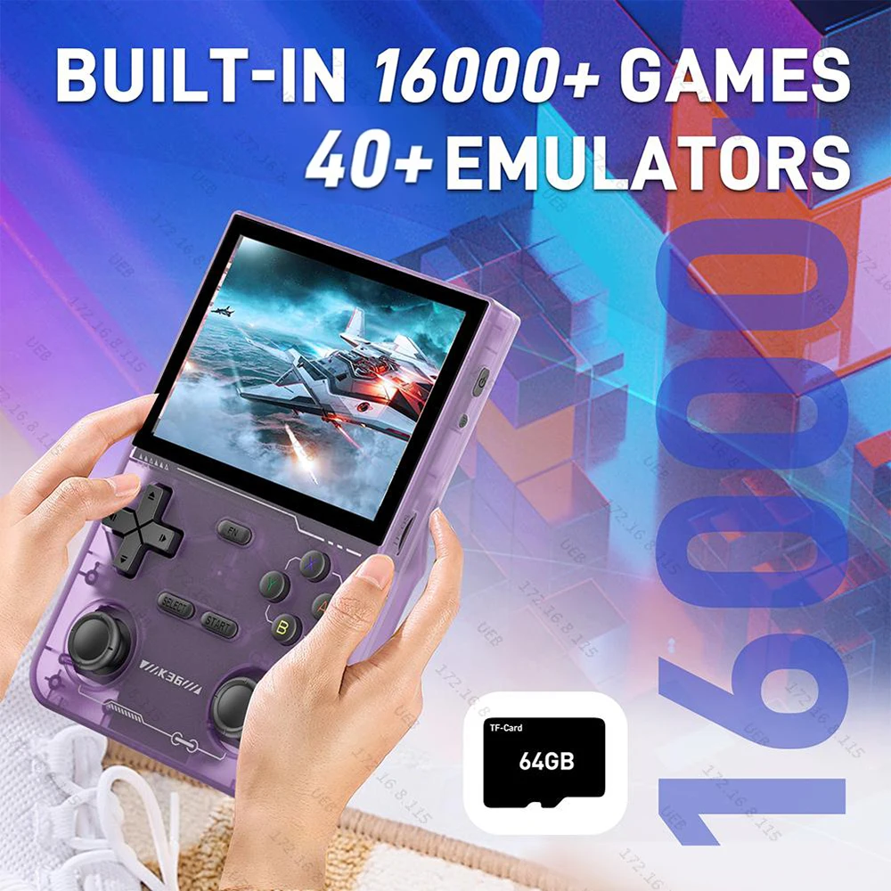 Layar IPS 3,5 Inci K36 Pemain  - Retro Gaming Images ulasan dan harga