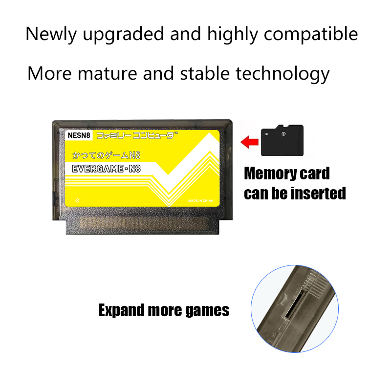 REMANK EVERGAME N8 NES Kartrid - Retro Gaming Setup ulasan dan harga