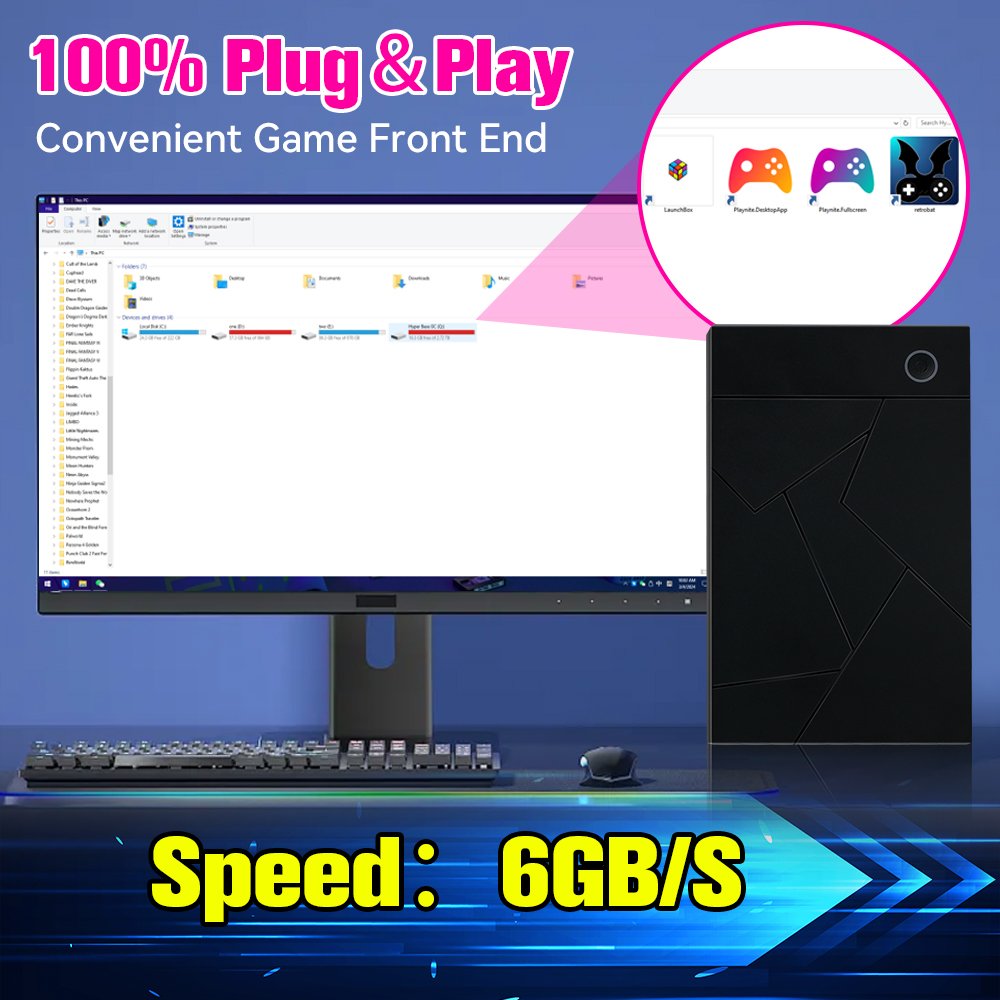 HDD Gaming 3TB, Hard Drive emu - Retro Gaming Emulator Pc ulasan dan harga