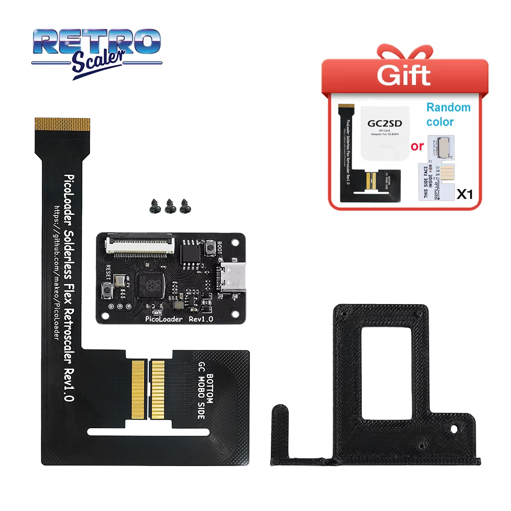 RetroScaler Black PicoLoader F - Retro Gaming Upscaler ulasan dan harga